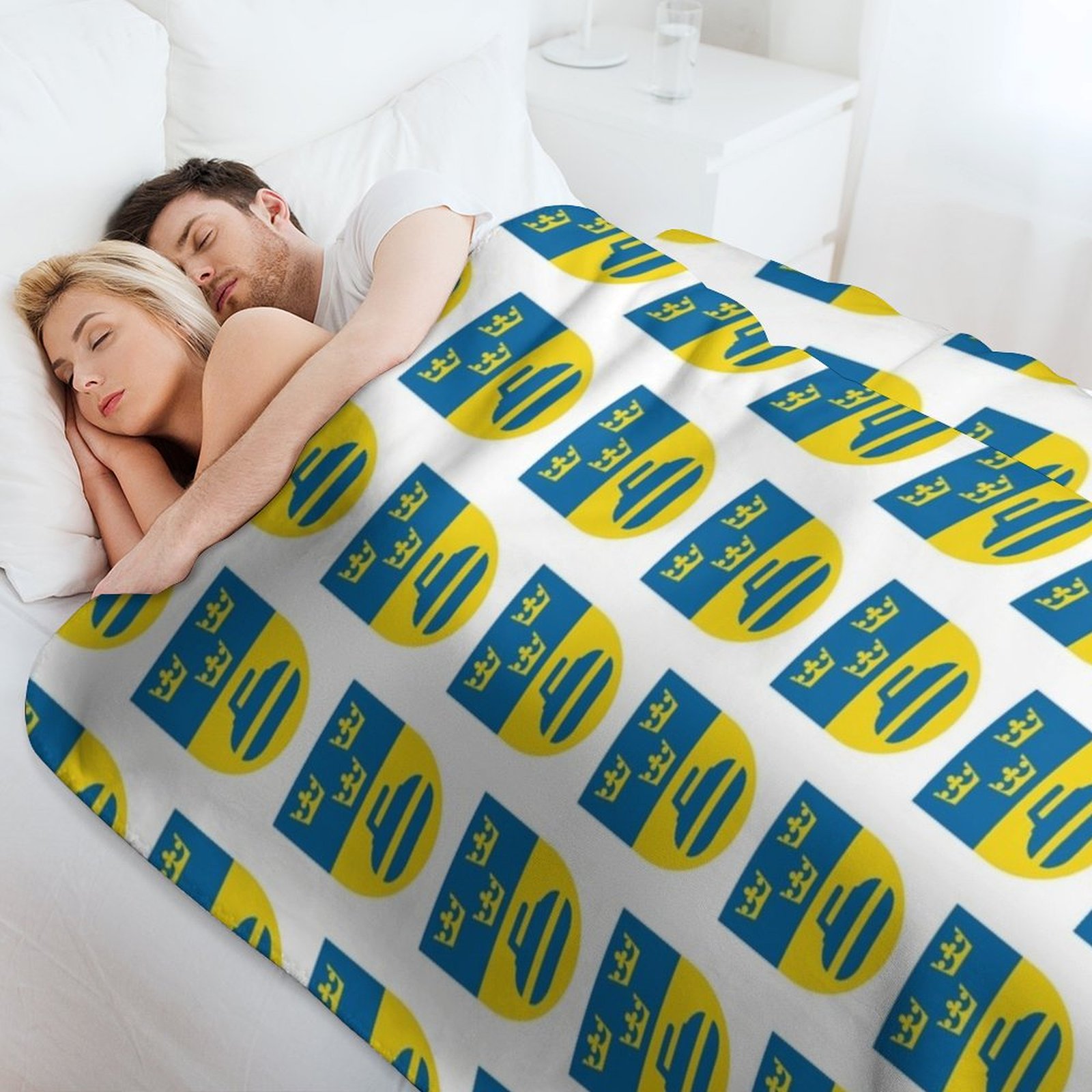 Sweden curling icons Throw Bla - 3D Printing Icon avaliação e preço