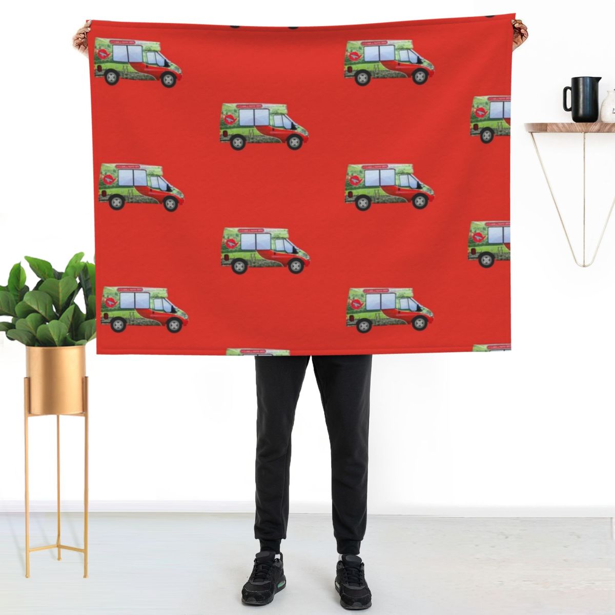 Yorkshire Tea Van Red Throw Bl - 3D Printing Yorkshire avaliação e preço