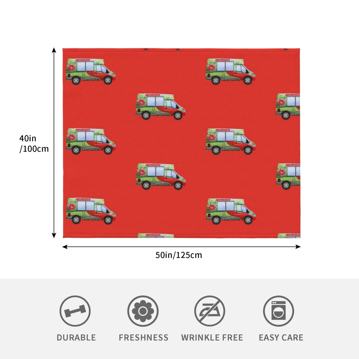 Yorkshire Tea Van Red Throw Bl - 3D Printing Yorkshire avaliação e preço