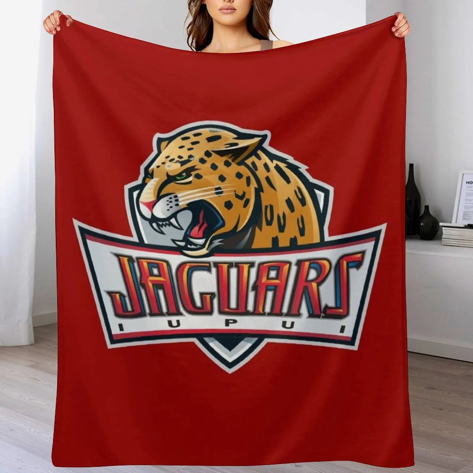Cool IUPUI Icon Throw Blanket  - 3D Printing Icon avaliação e preço