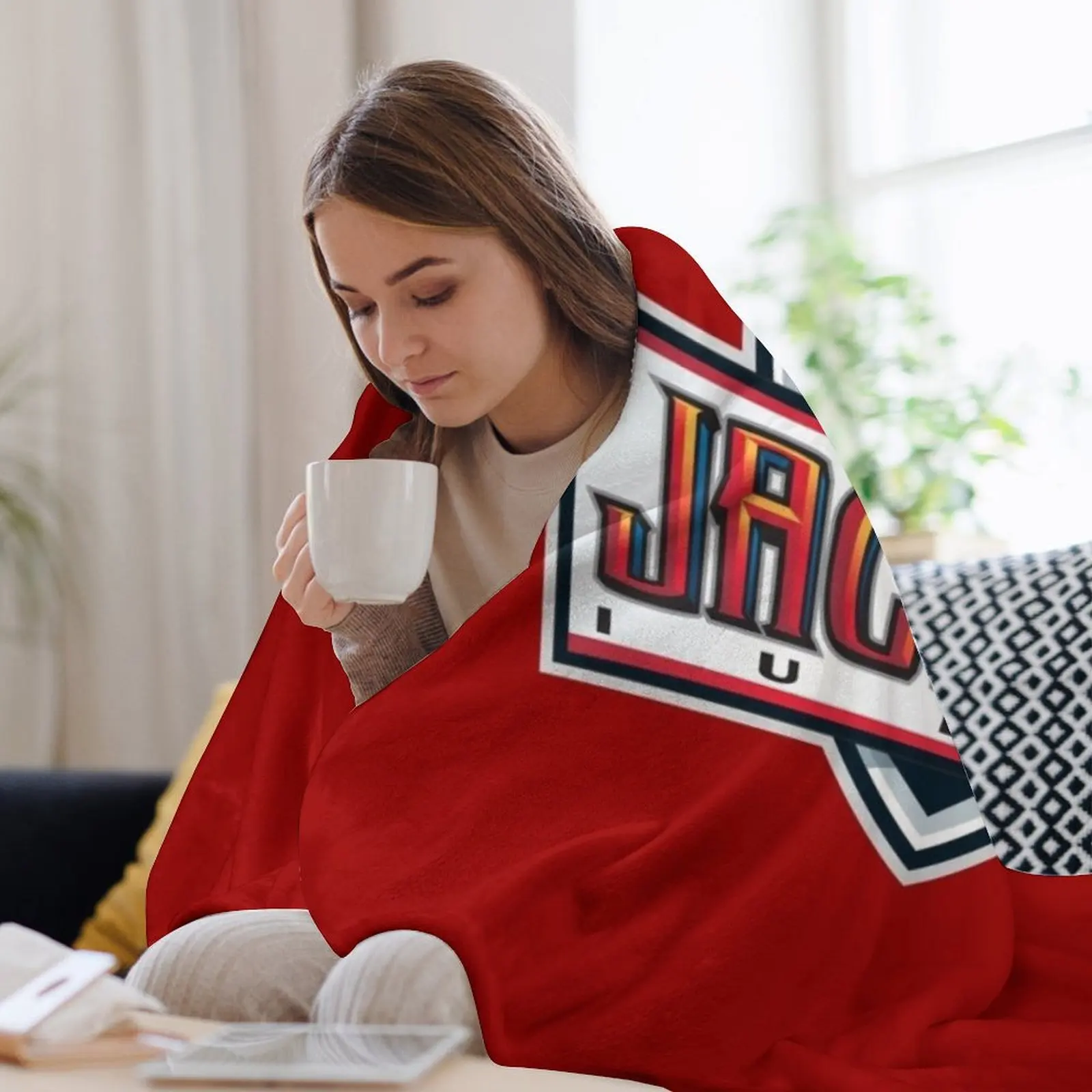 Cool IUPUI Icon Throw Blanket  - 3D Printing Icon avaliação e preço