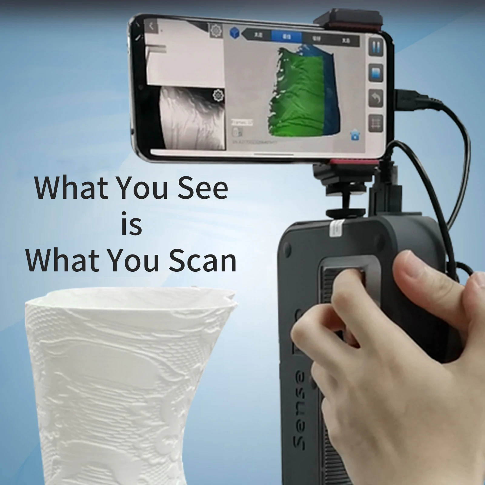 Portable Handheld 3D Scanner H - 3D Printing Output avaliação e preço
