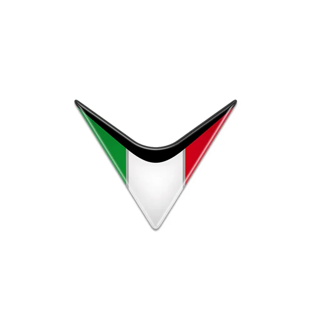 New 3D Italy Flag Epoxy Sticke - 3D Printing Epoxy Resin avaliação e preço