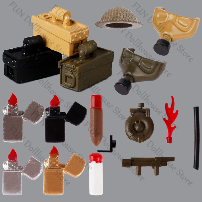 WW2 British Military Soldiers  - 3D Printing Lego Bricks avaliação e preço