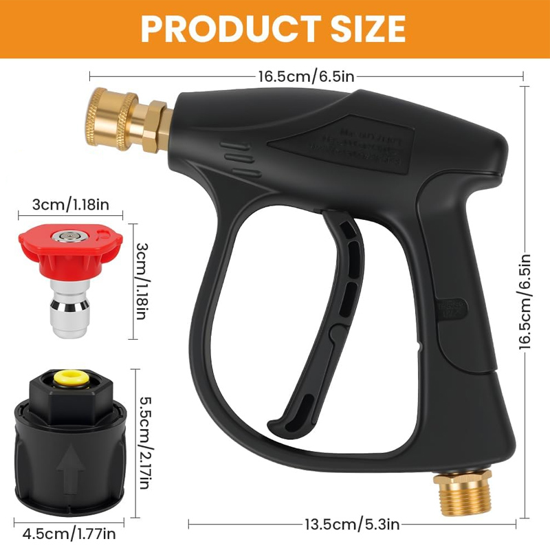 High Pressure Washer Gun with  - Nozzle Cleaning Kit avaliação e preço