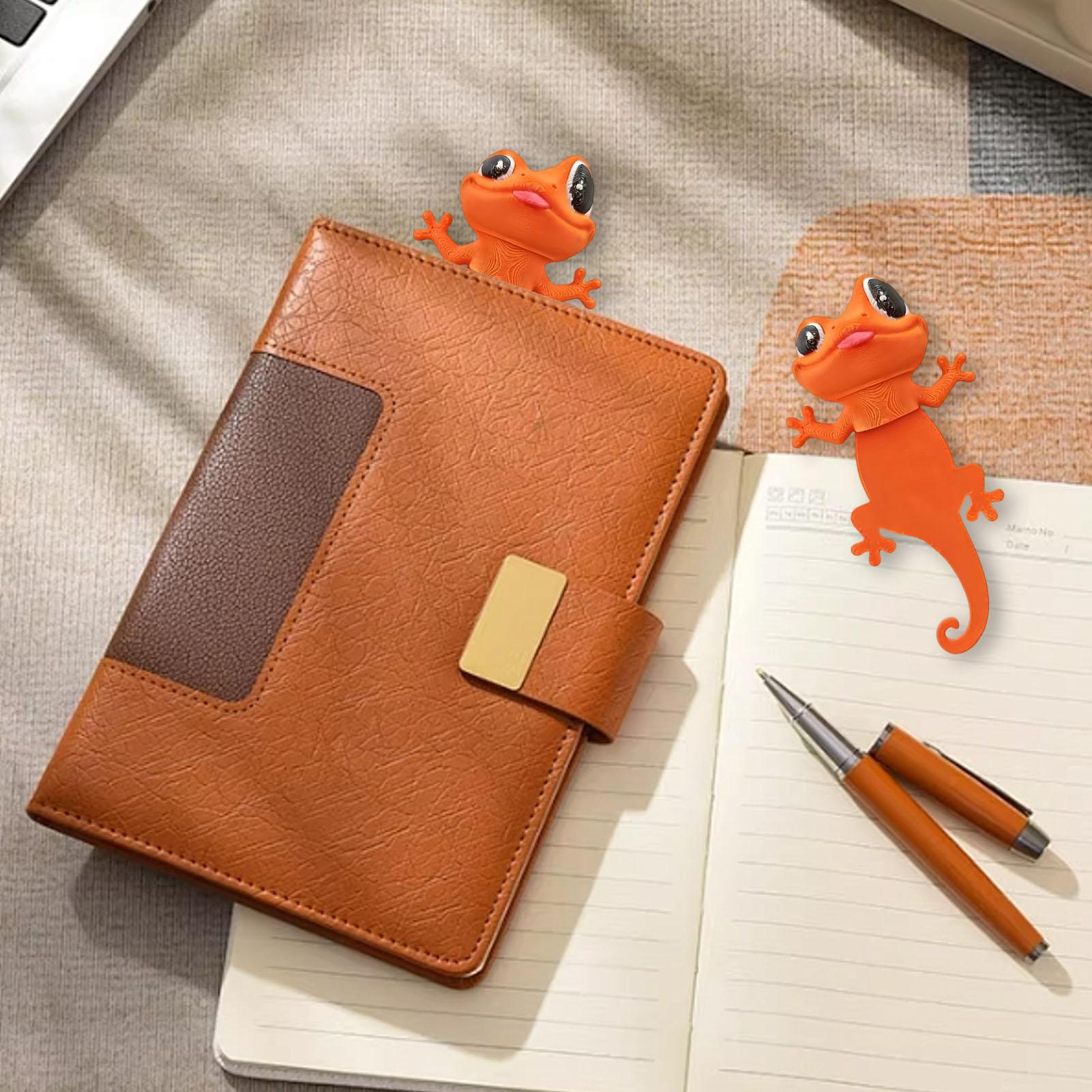 Funny Bookmarks 3D Print Gecko - 3D Printing Journal avaliação e preço