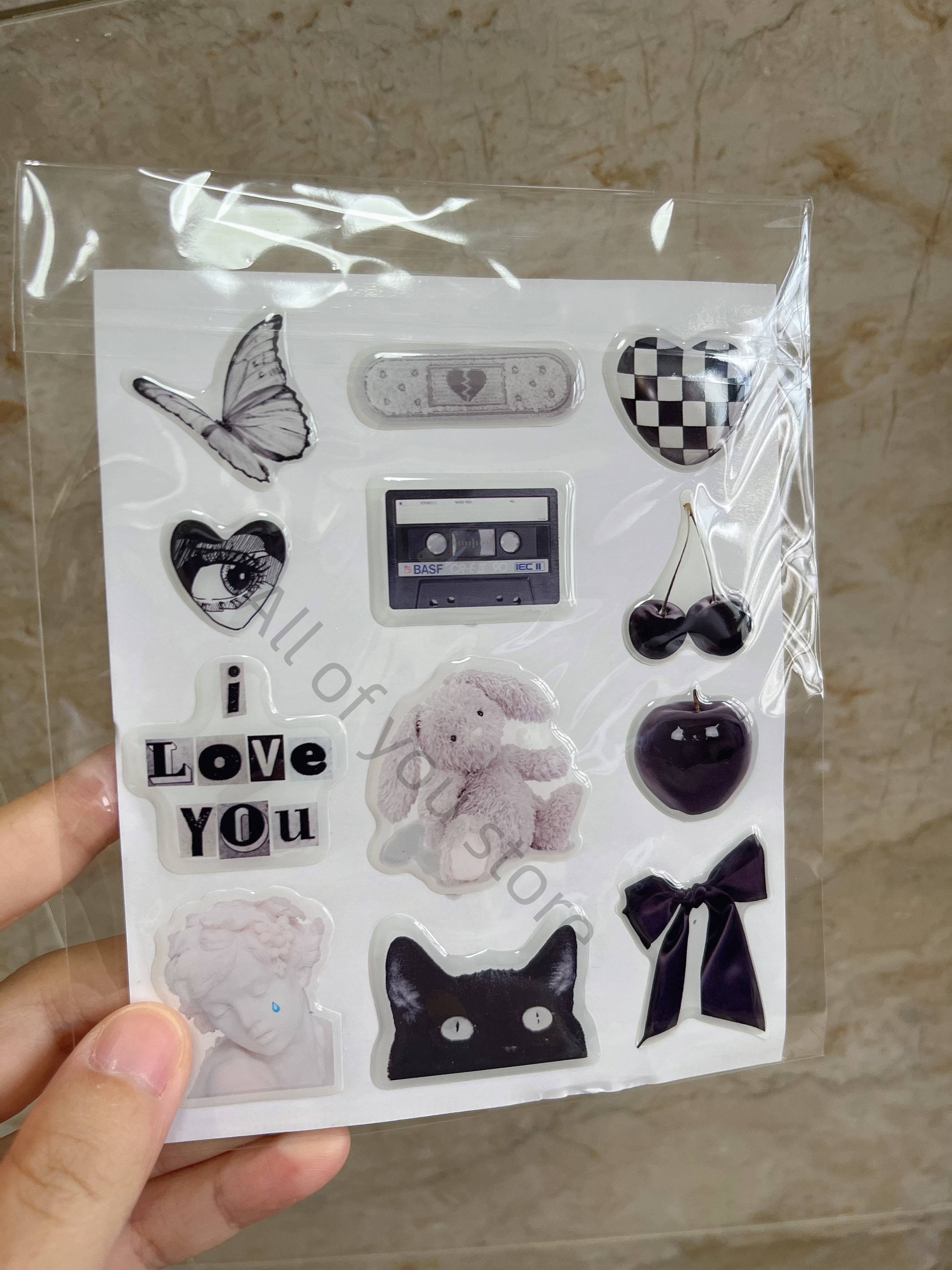 DIY custom phone case sticker  - 3D Printing Epoxy Resin avaliação e preço