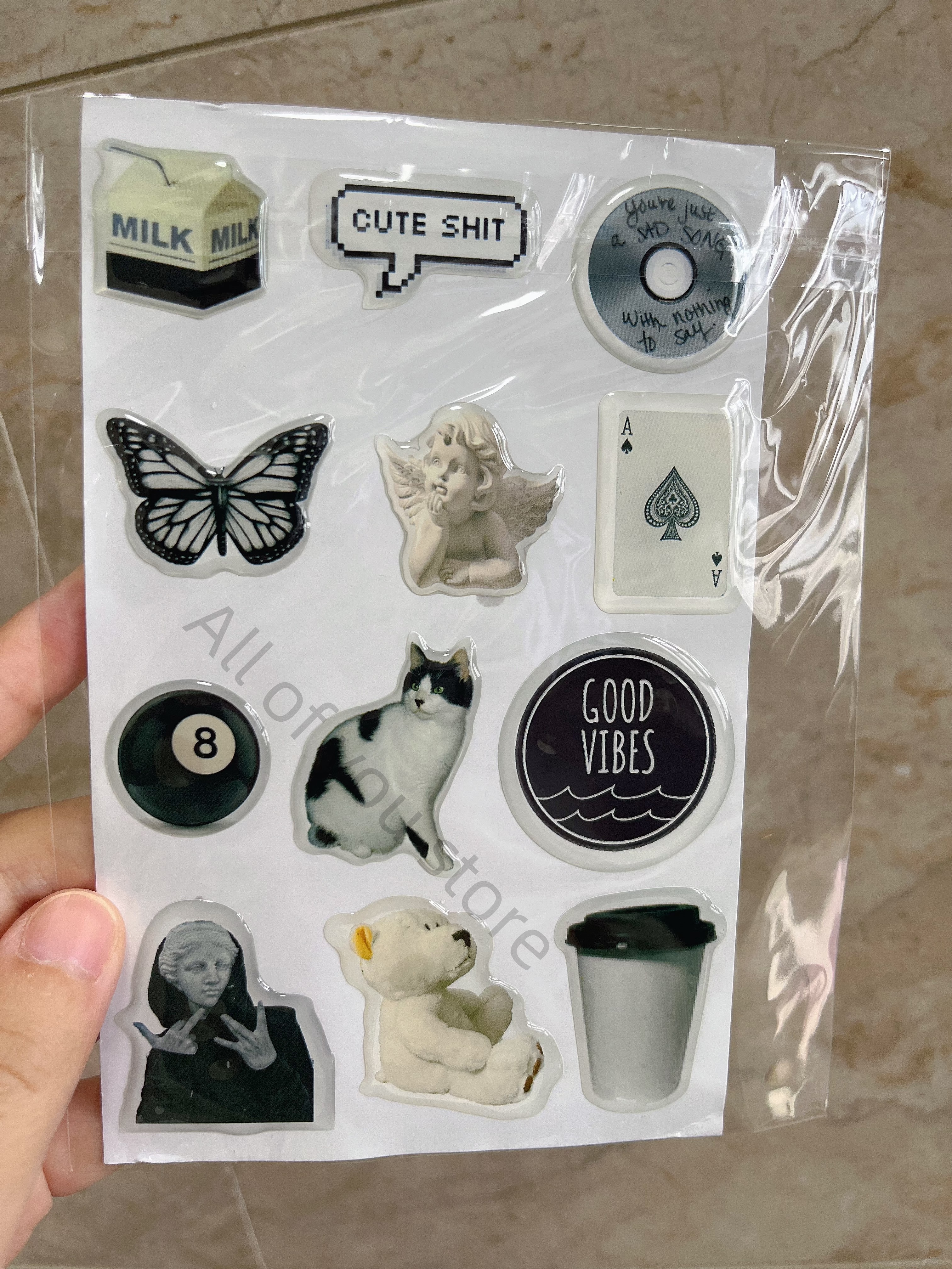 DIY custom phone case sticker  - 3D Printing Epoxy Resin avaliação e preço