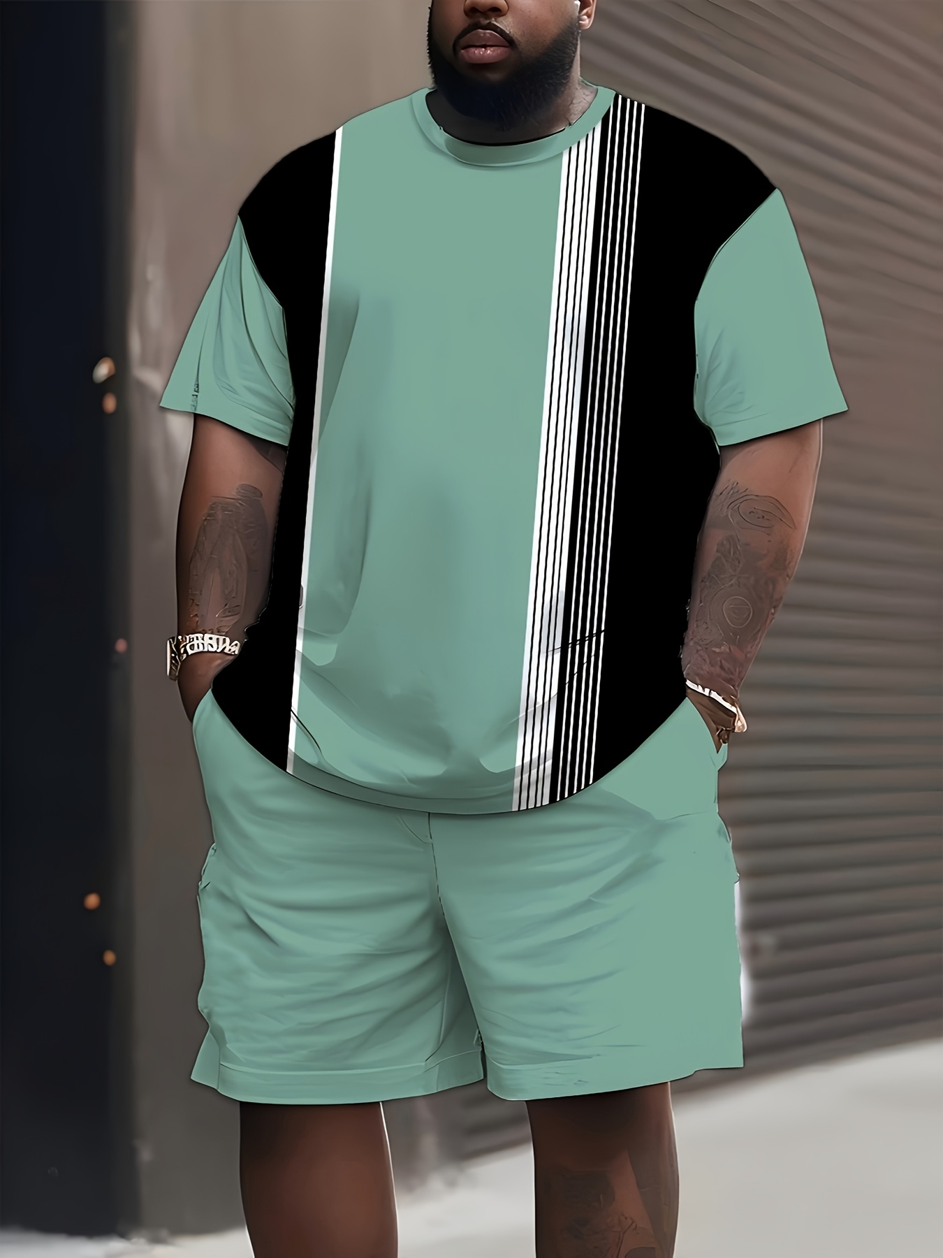 Summer Large Size Men's Clothi - 3D Printing Jersey avaliação e preço