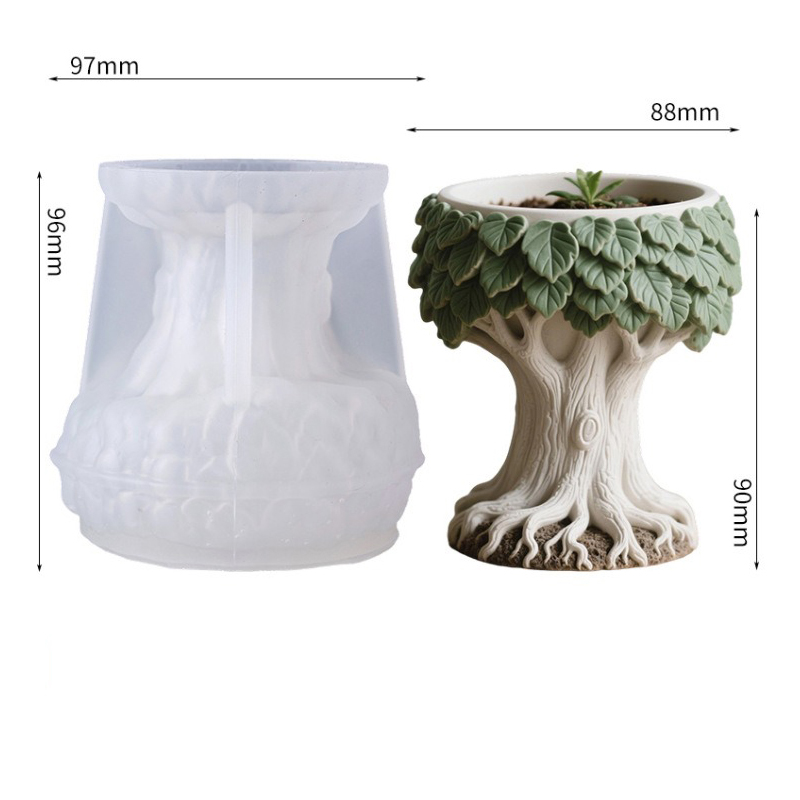 3D Leaf And Tree Stump Aroma P - 3D Printing Epoxy Resin avaliação e preço