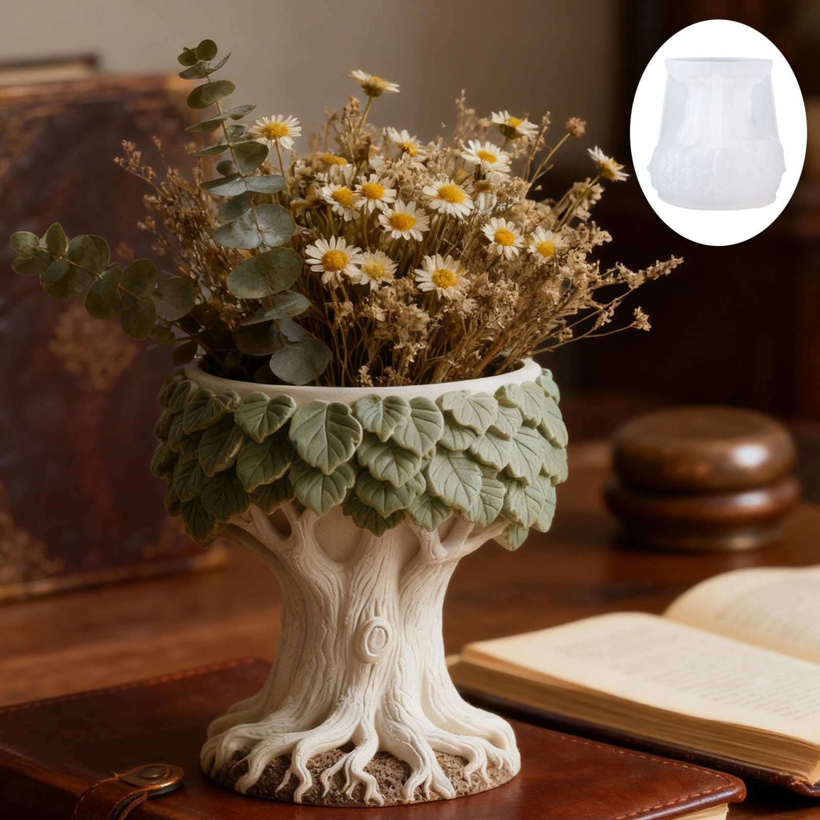 3D Leaf And Tree Stump Aroma P - 3D Printing Epoxy Resin avaliação e preço
