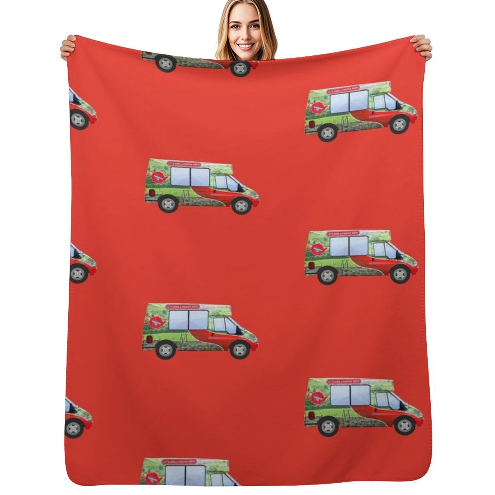 Yorkshire Tea Van Red Throw Bl - 3D Printing Yorkshire avaliação e preço