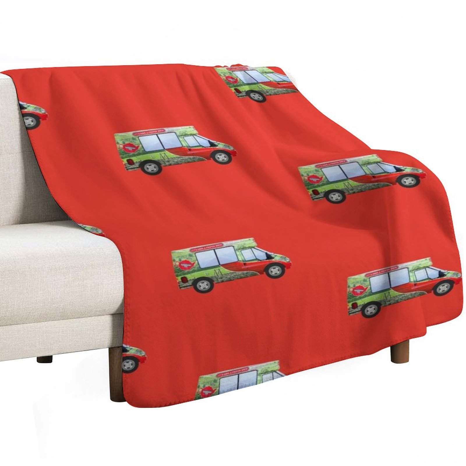Yorkshire Tea Van Red Throw Bl - 3D Printing Yorkshire avaliação e preço