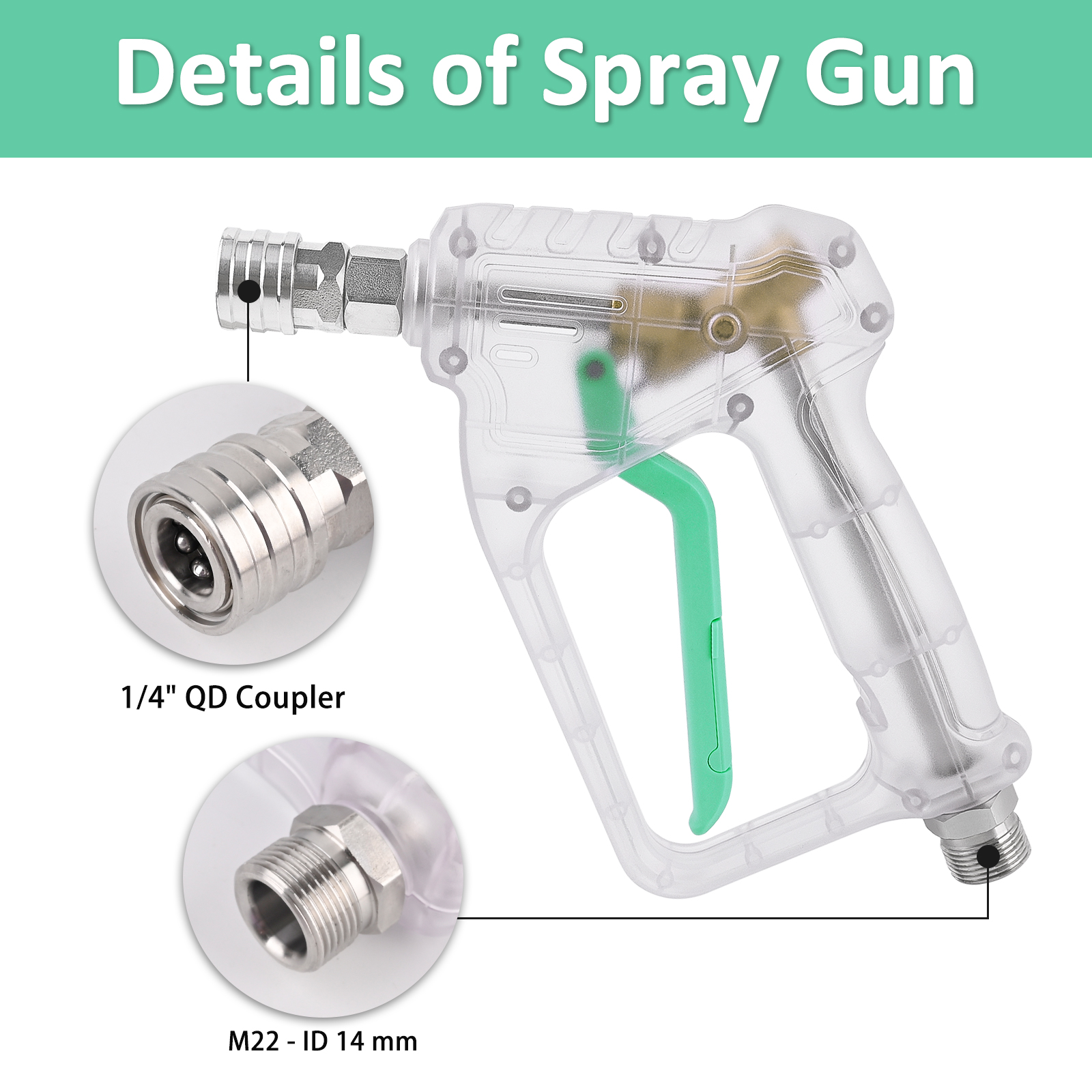 Pressure Washer Gun Kit - Conv - Nozzle Cleaning Kit avaliação e preço
