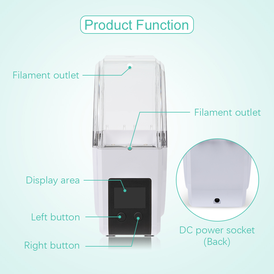 SUNLU Filament Dryer S1 Plus B - 3D Printing Output avaliação e preço