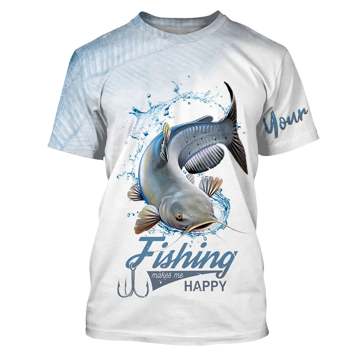 Catfish fishing makes me happy - 3D Printing Maket avaliação e preço