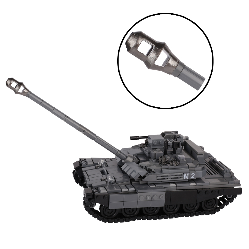 MOC WW2 Military Tank Cannon 3 - 3D Printing Lego Bricks avaliação e preço