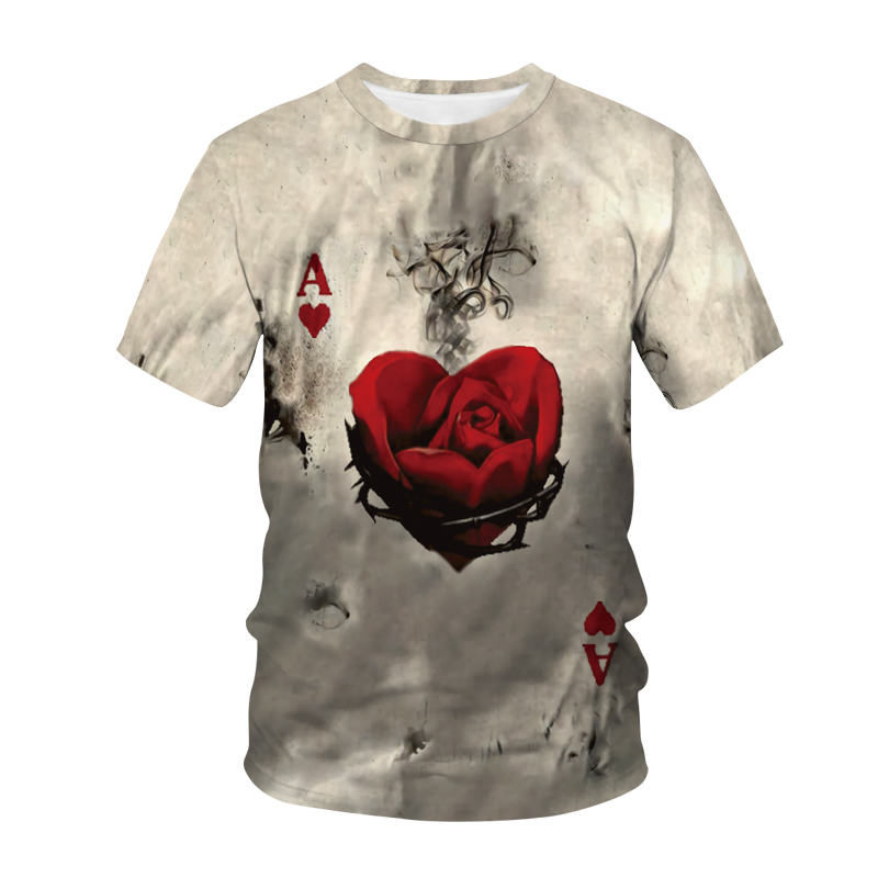 Make Old Flower T-shirt 3D Pri - 3D Printing Maket avaliação e preço