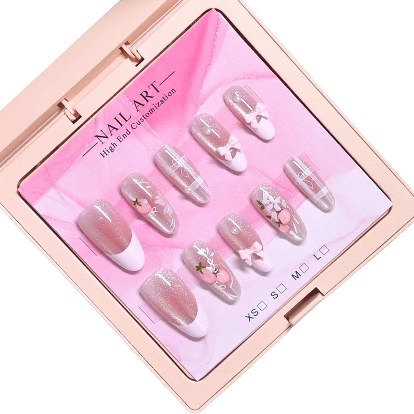 10 handmade almond nails in mi - 3D Printing Nails avaliação e preço