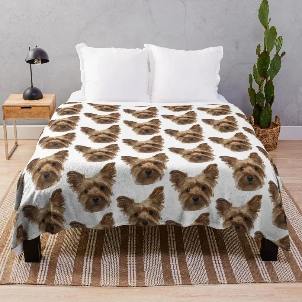 Yorkshire Terrier Throw Blanke - 3D Printing Yorkshire avaliação e preço