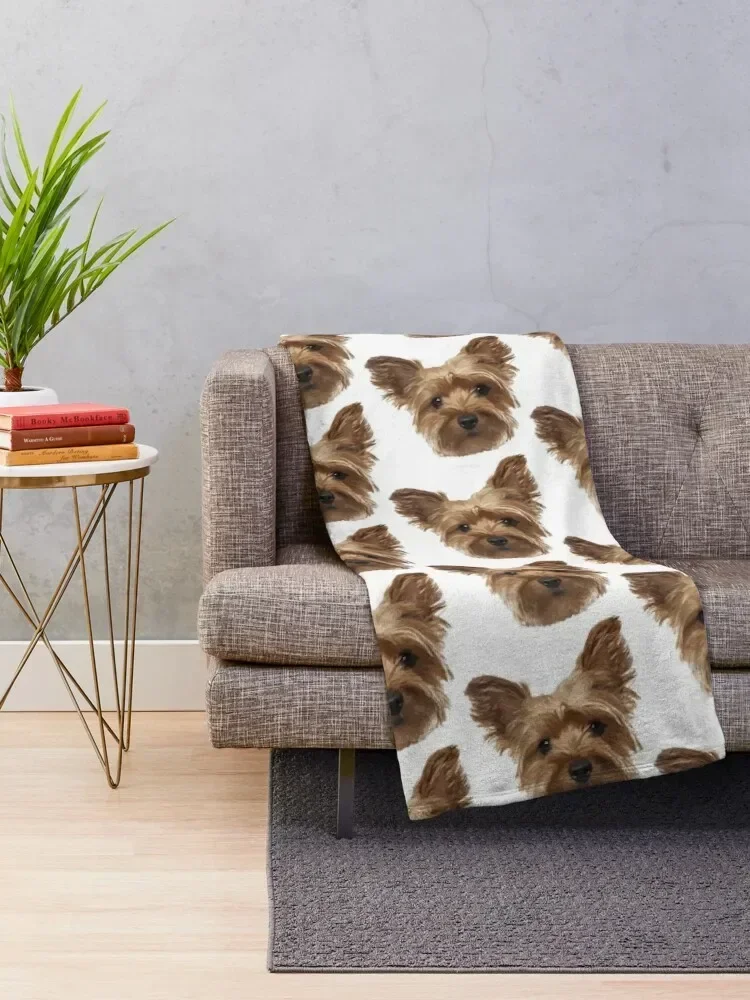 Yorkshire Terrier Throw Blanke - 3D Printing Yorkshire avaliação e preço